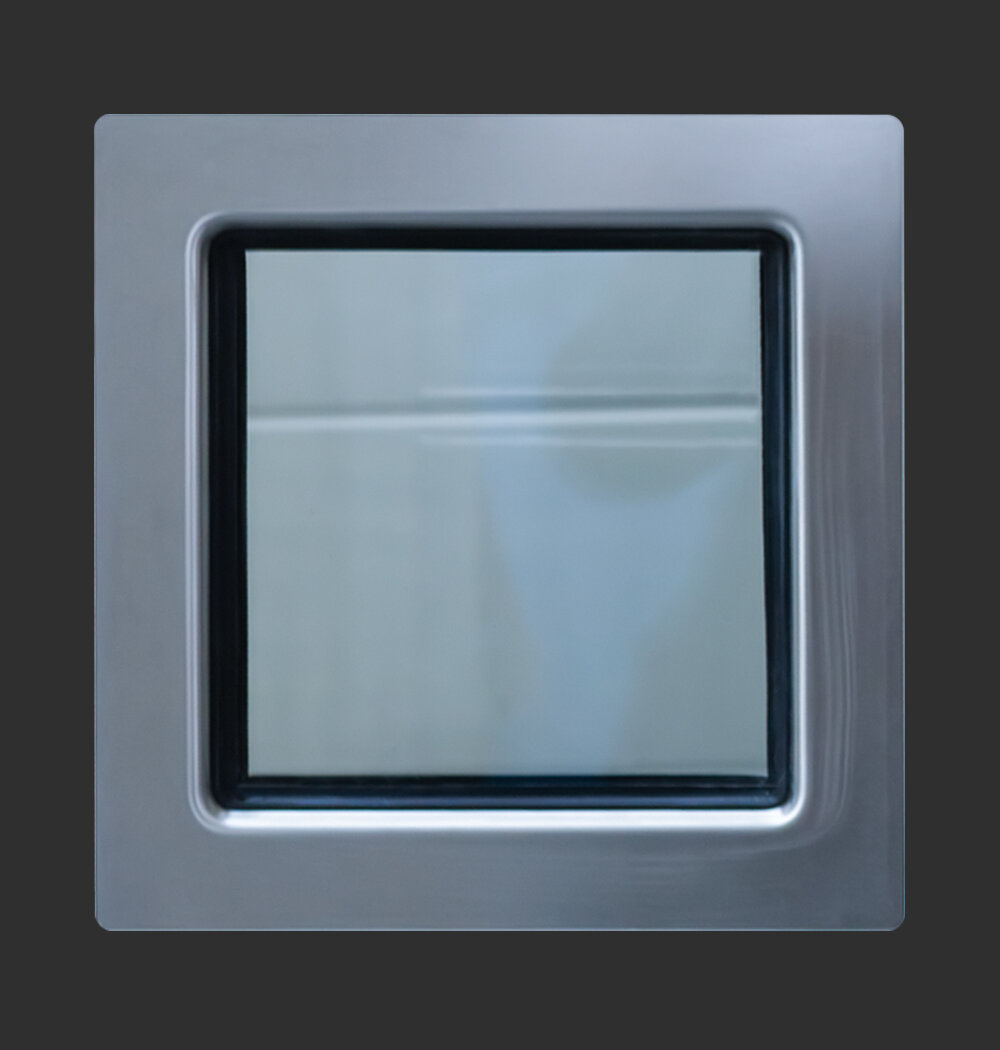 Fenster Edelstahl, Doppelglas Fenster Edelstahl, Doppelglas