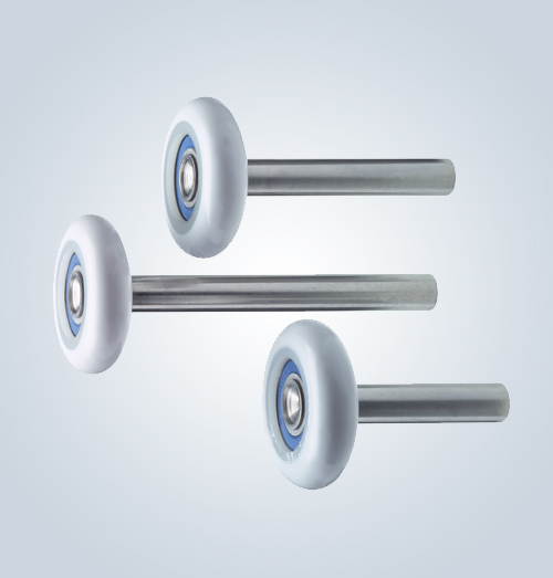 5te Laufrollengeneration mit 2-Komponenten- Außenummantellung. 5te Laufrollengeneration mit 2-Komponenten- Außenummantellung.